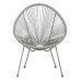 Monaco Egg Chair Set - Grey